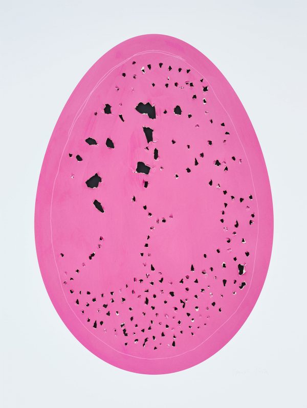 'Holy Eggs (Pink)' by Gavin Turk