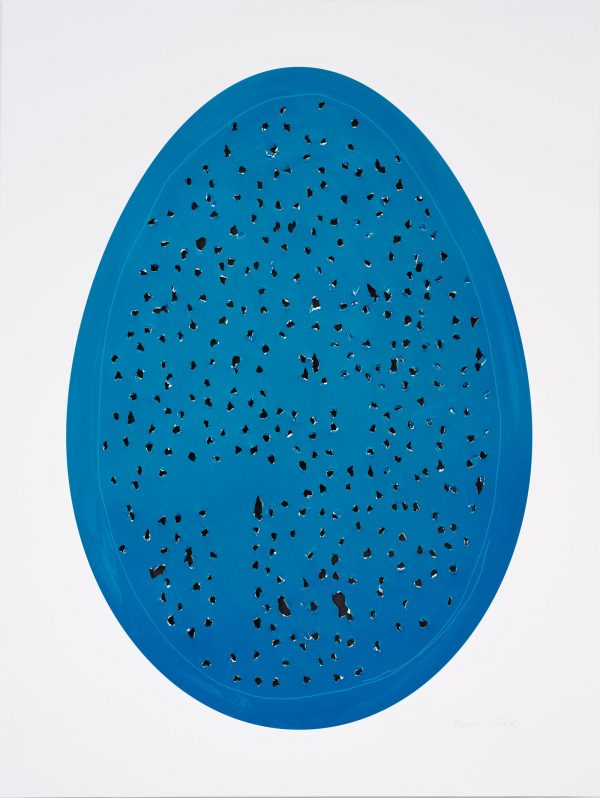 Holy Eggs (Blue)' by Gavin Turk