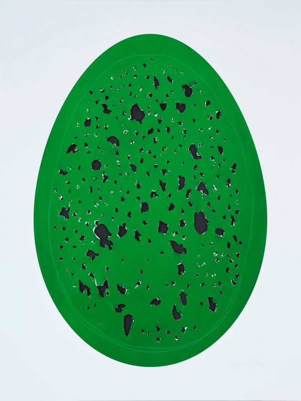 'Holy Eggs (Green)' by Gavin Turk