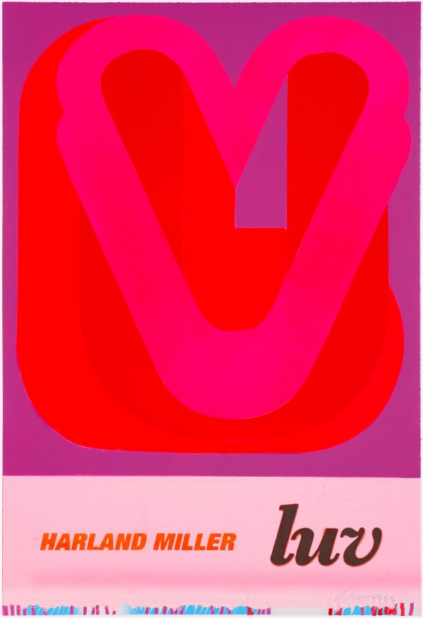 'LUV' by Harland Miller