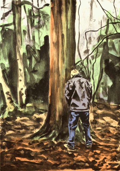 limited edition print, 'Call of Nature' by George Shaw