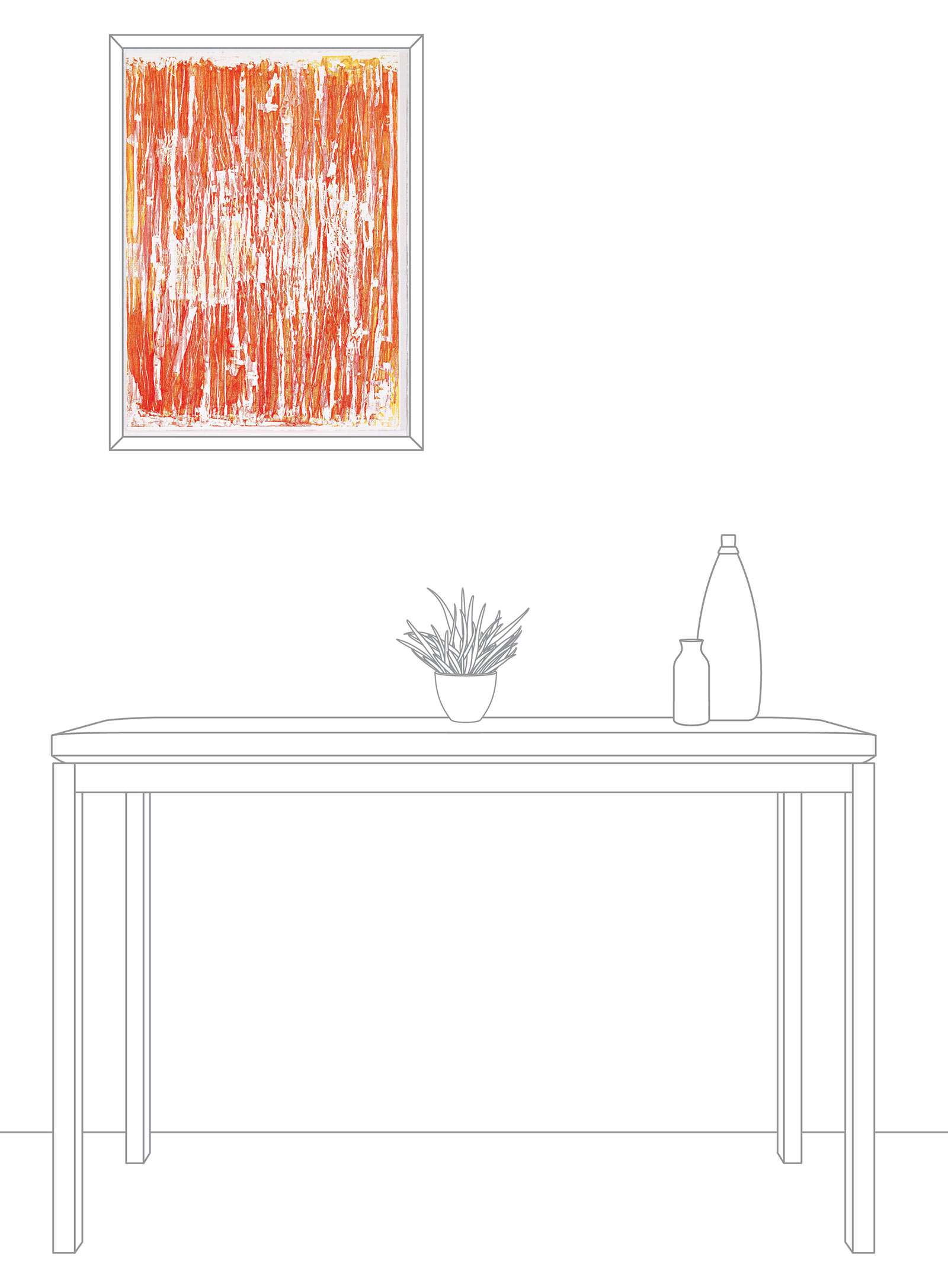 Seria Ludo (red) : Christopher Le Brun: 2016: insitu