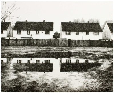 limited edition print: 'The World Turned Upside Down': George Shaw